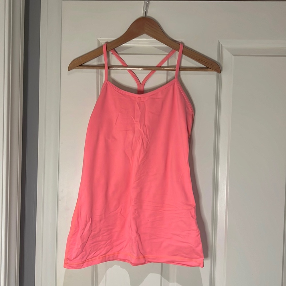 Lululemon Power Y Tank - Coral
